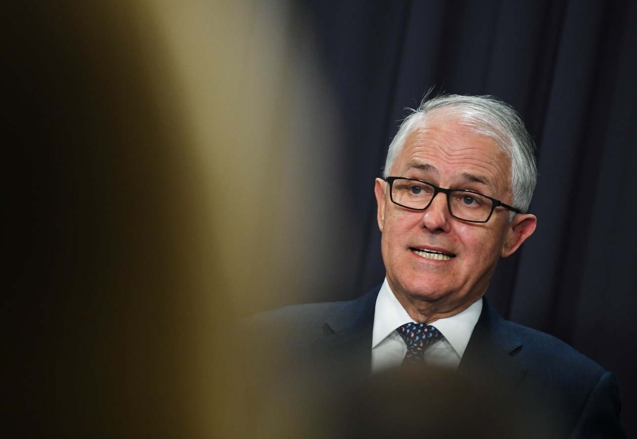 Australian PM Turnbull plays down risk of leadership challenge
